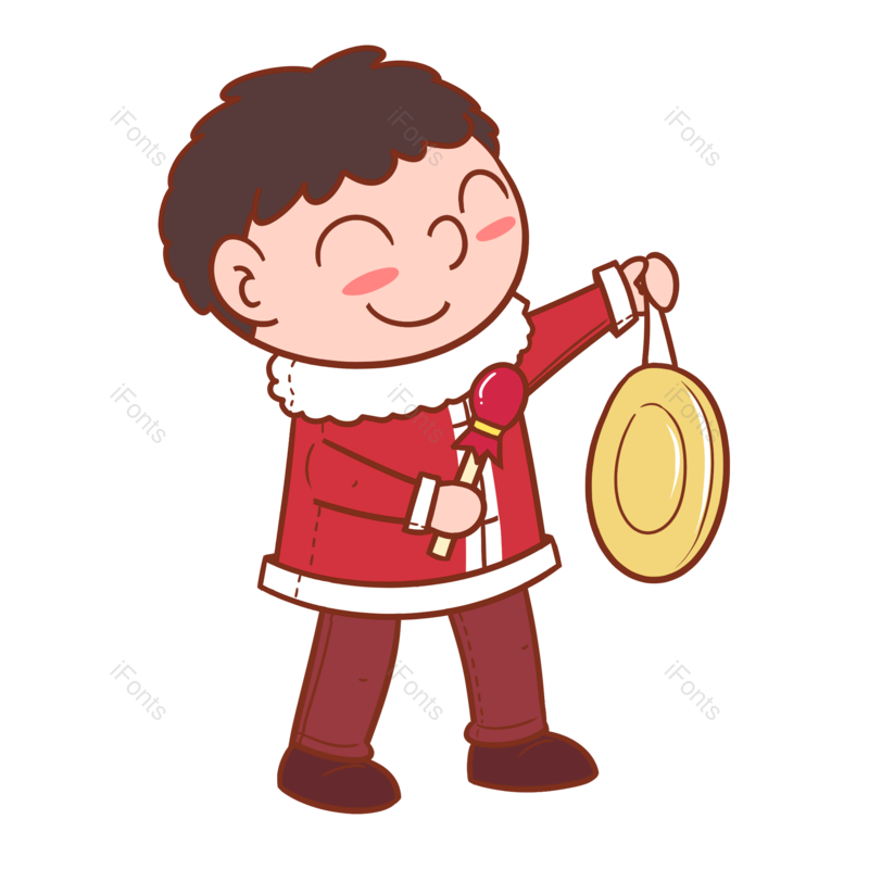 节日图片,卡通元素,春节PNG,儿童免抠素材